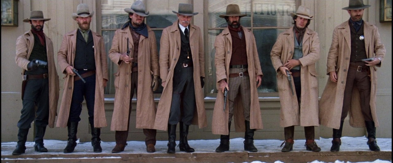 assistant judges, a shot from the movie The Pale Rider