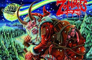 album review of Bloody Unholy Christmas, BZFOS, Blood Sucking Zombies From Outer Space