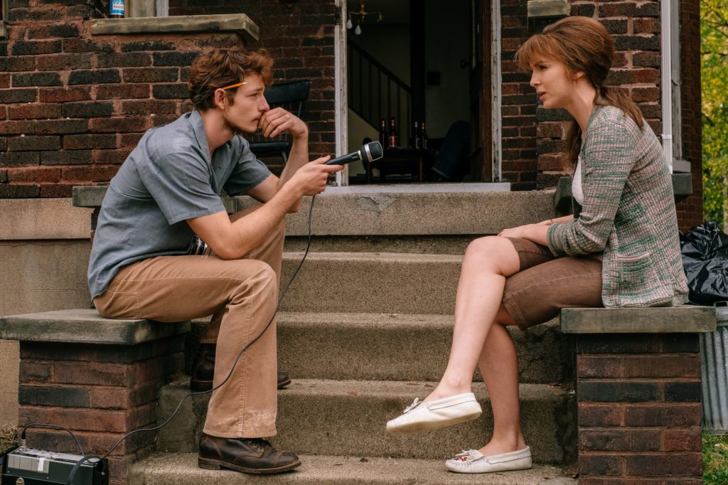 mike feist and Jodie Comer, Bikerider