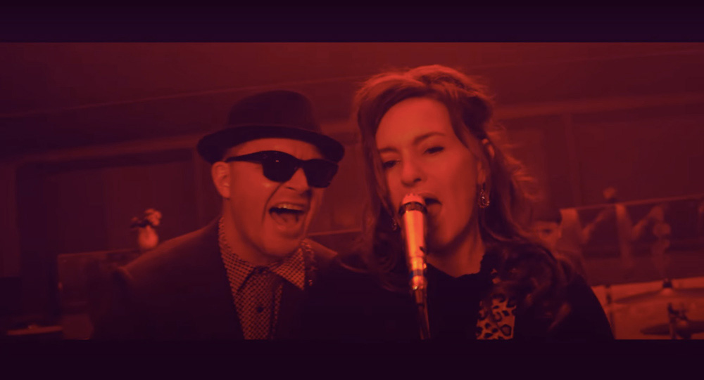 an image from the music video Sometimes Late At Night