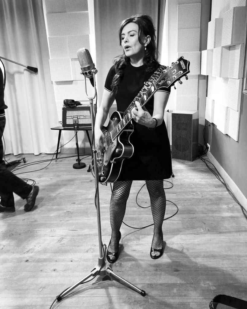 Manuela Hutter on the recording of the album Back In Time