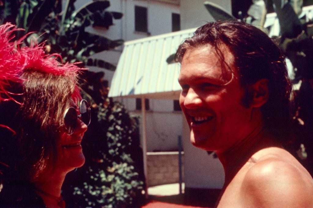 Janis Joplin and Kris Kristofferson