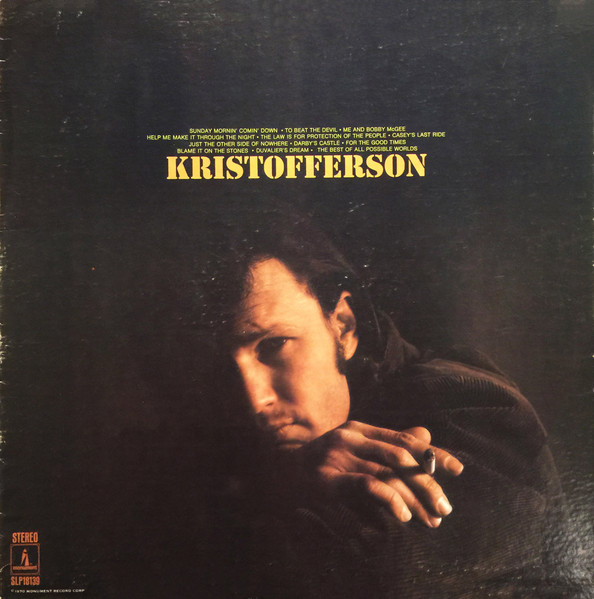 Debut album, kristofferson, 1970