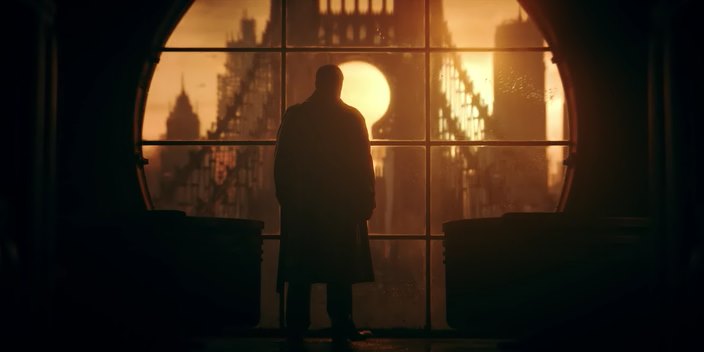 Gotham in the Porthole, The Penguin 2024 TV series