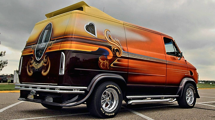 Chevy Van with supercharging, photo number 2.