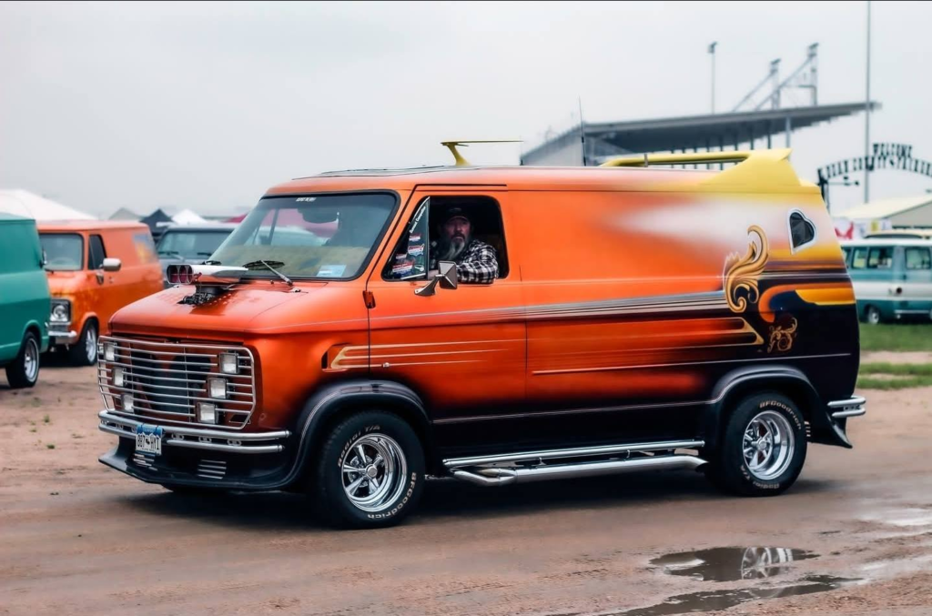 1977 supercharged Chevy Van