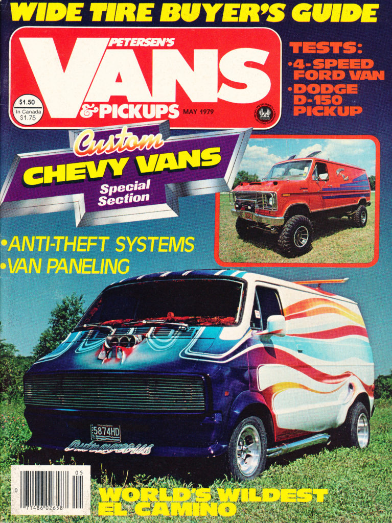 Vans & Pickups magazine cover, May 1979