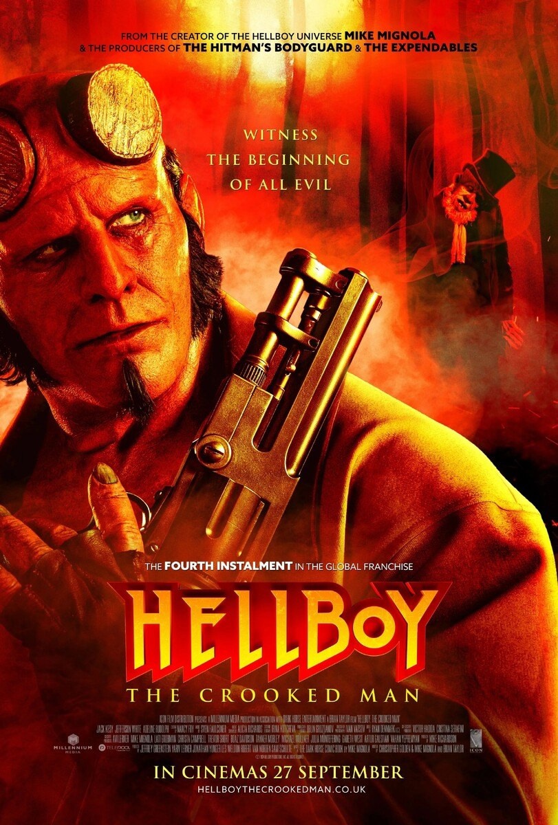 Hellboy The Hunchback's Curse 2024, movie poster