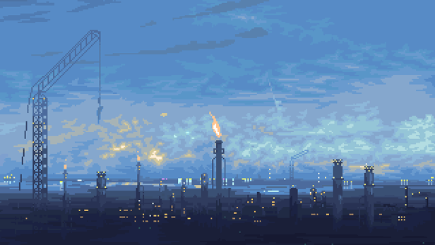 Oil rig, a review of the Norco video game