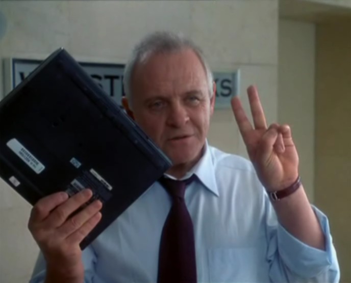 Anthony Hopkins in the movie Shortcut to Happiness
