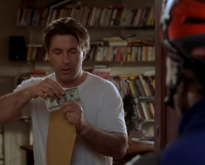 Money is the success of a writer, Shortcut to Happiness, a frame from the film