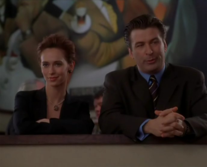 Jennifer Love-Hewitt and Alec Baldwin in Shortcut to Happiness