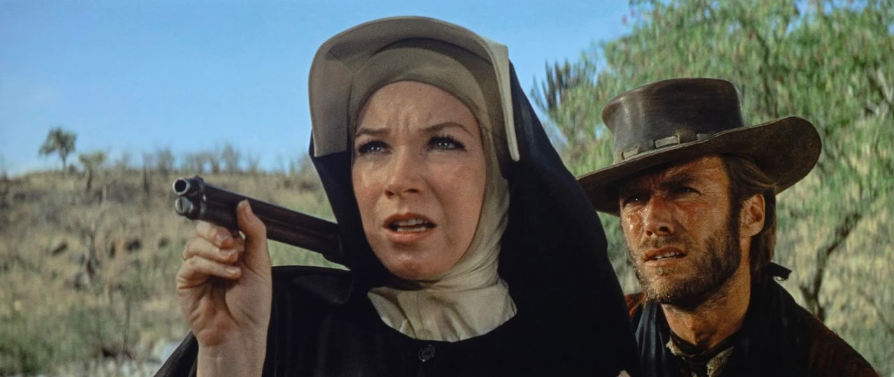 Shirley MacLaine, Clint Eastwood, Two Mules for Sarah's Sister