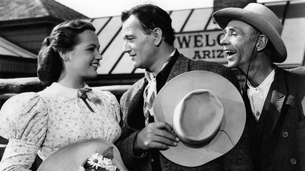 Cowboy Is Courteous to The Ladies, John Wayne in the movie 3 Godfathers