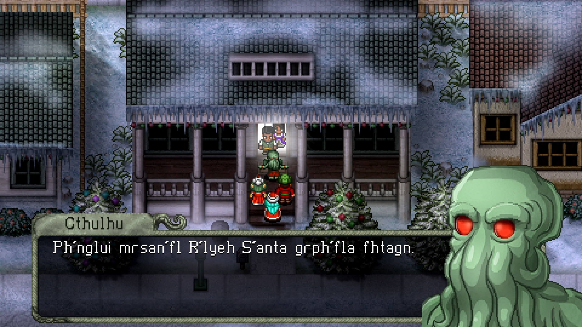 Carols from Cthulhu, a review of the game Cthulhu Saves Christmas