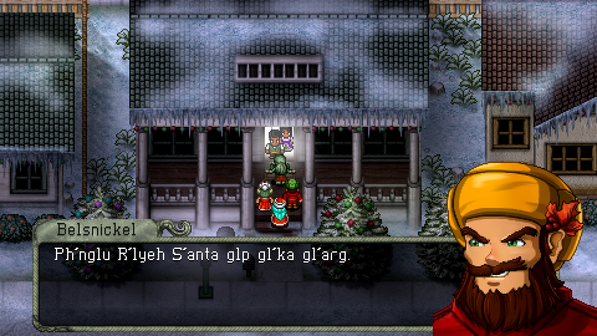 Carols, Cthulhu Saves Christmas
