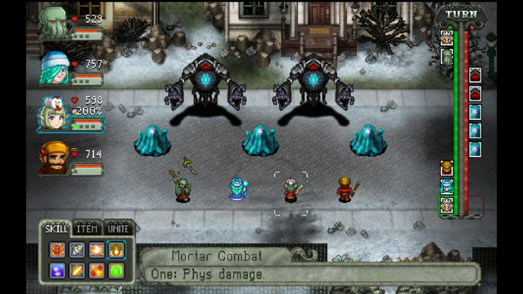 Baba Yaga's Attack, Mortar Combat, Cthulhu Saves Christmas game review