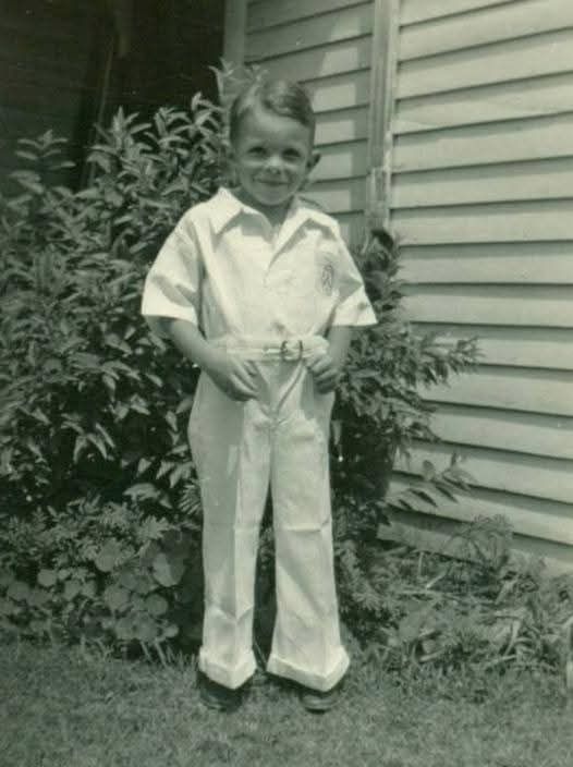 Del Shannon as a child, 1940s
