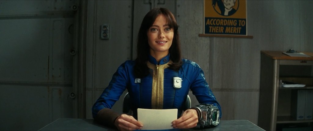 Ella Pernell as Lucy McLean in the TV series Fallout