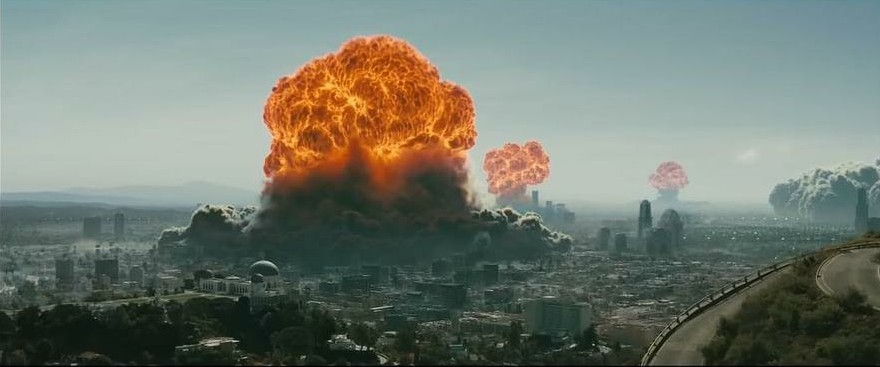 nuclear explosion in the TV series Fallout 2024