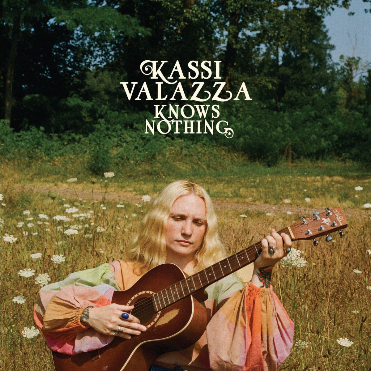 Kassi Valazza, Knows Nothing 2023, album cover