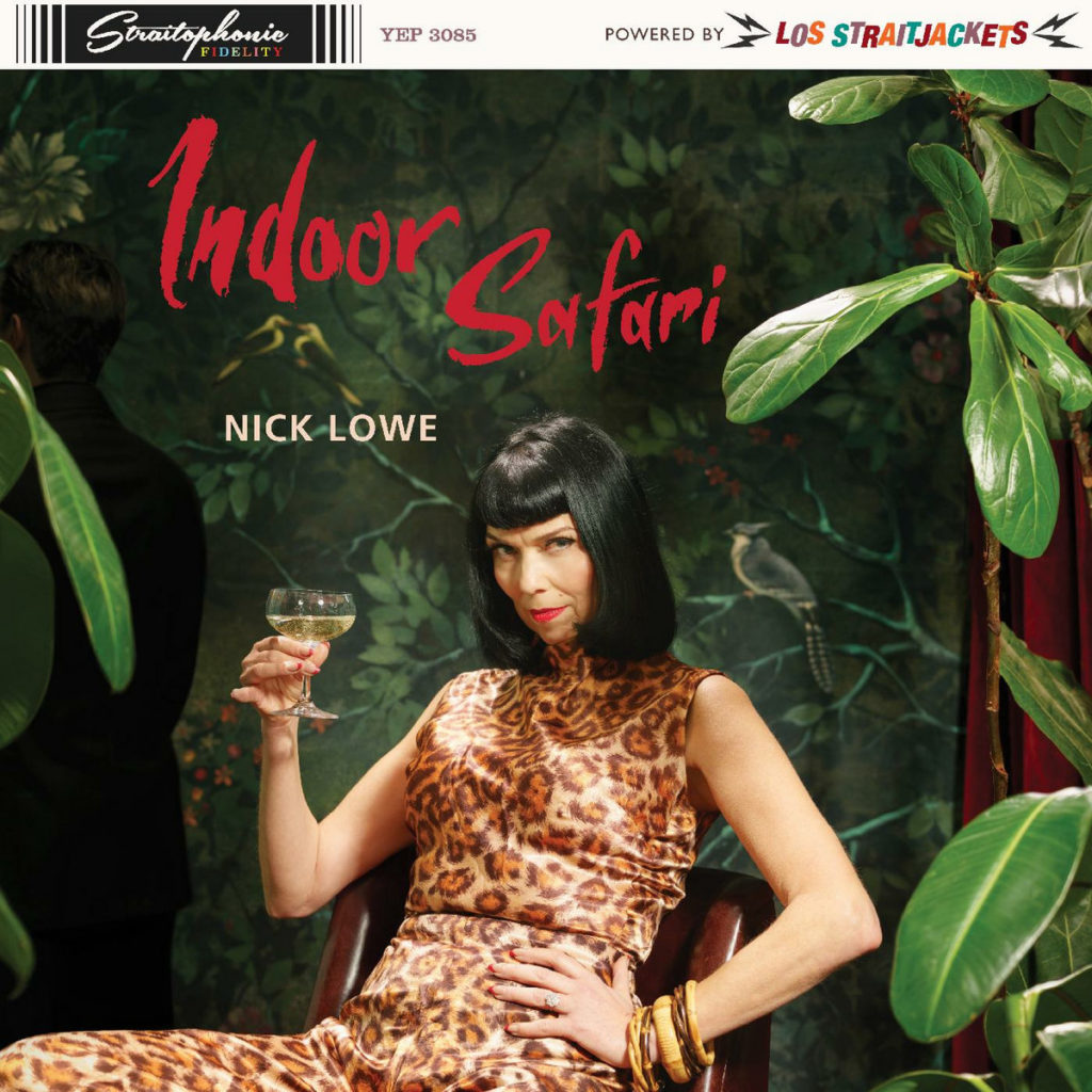 Indoor Safari, album cover by Nick Lowe and Los Straits Jackets
