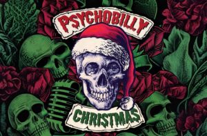 psychobilly christmas, Christmas in the style of American psychobilly, music collection review
