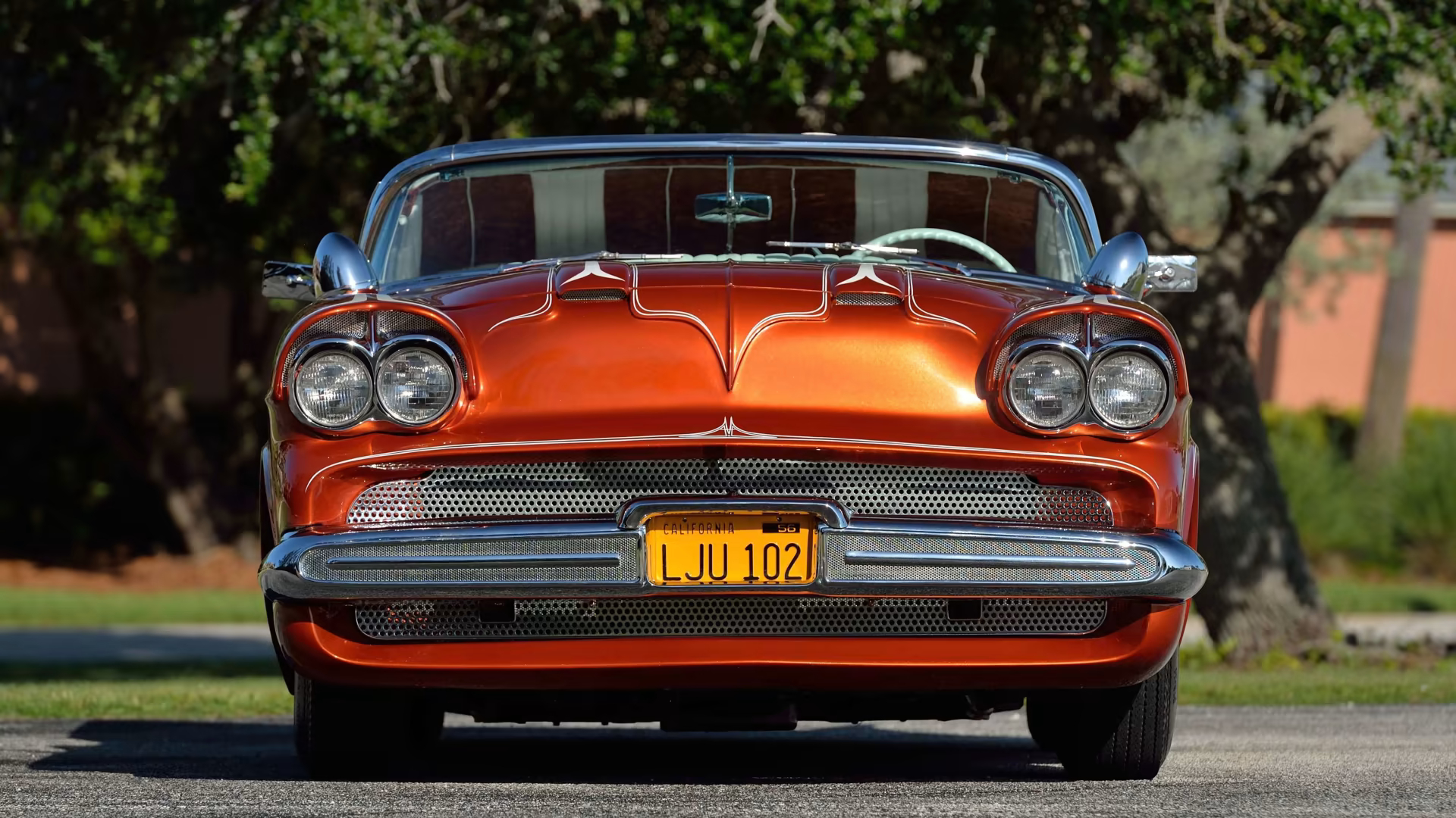 1955 Chevrolet Bel Air Convertible - Aztec by George Barris, photo 12.