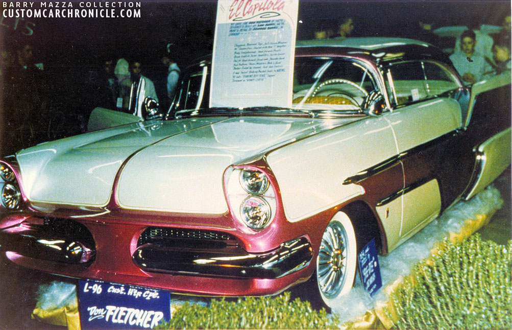 1957 Chevrolet 210 - El Capitola by Sam Barris, historical photo 02.