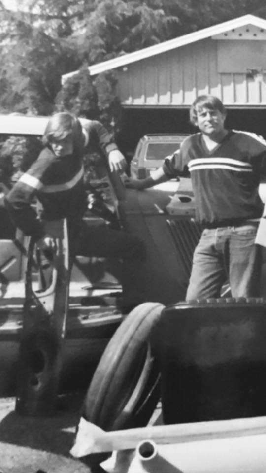 Chip Foos and his father Sam Foos, photo 1.