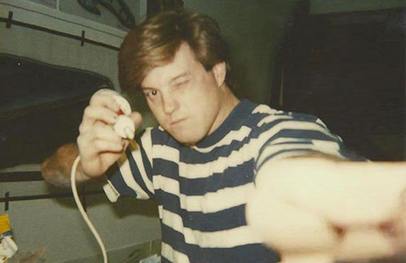Chip Fuz in his youth, photo 1.