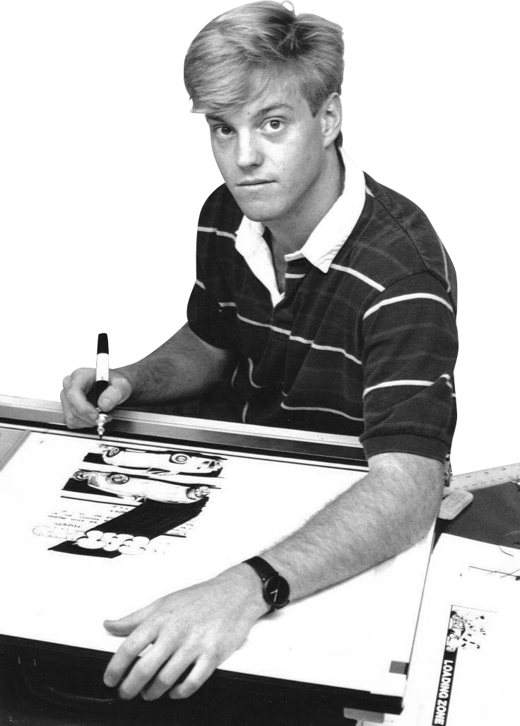 Chip Fuz in his youth, photo 2.