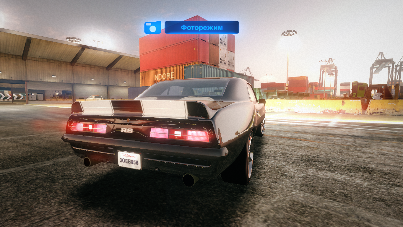 Foose Camaro in the BLUR video game, screenshot 3.