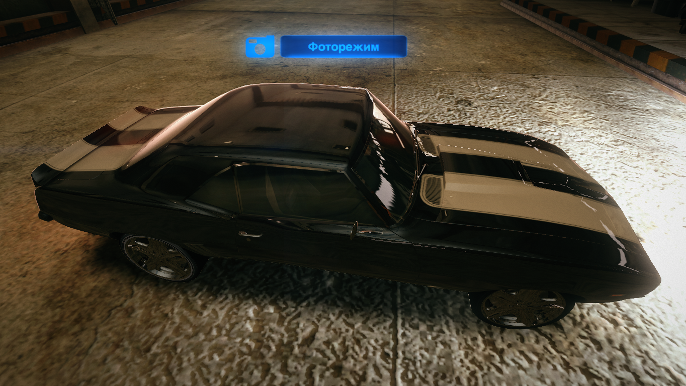 Foose Camaro in the BLUR video game, screenshot 4.
