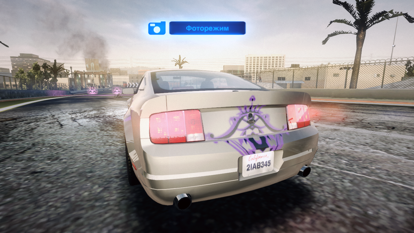 Foose Mustang in the BLUR video game, screenshot 3.