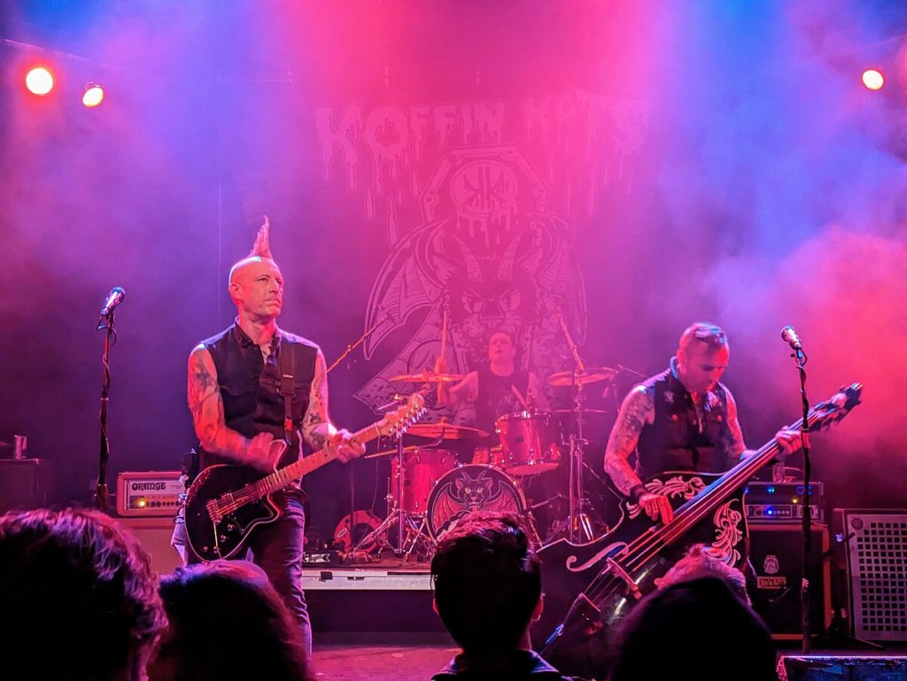 Koffin Kats, photos from a live concert in 2024