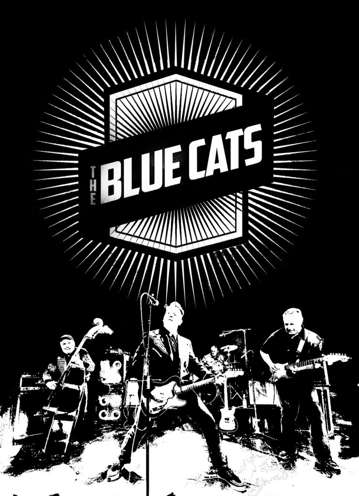 Blue Cats, the logo and art of the group