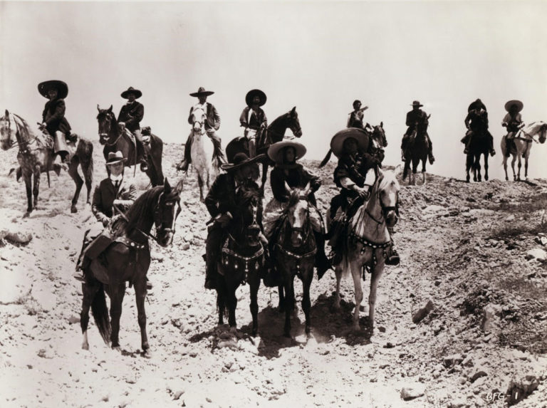 gang of guerrillas, photo on the set of the movie El Chuncho Quien Sabe, A Bullet for the General