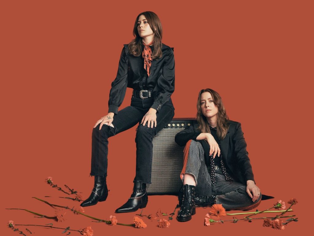 The Lovell sisters from the band Larkin Poe