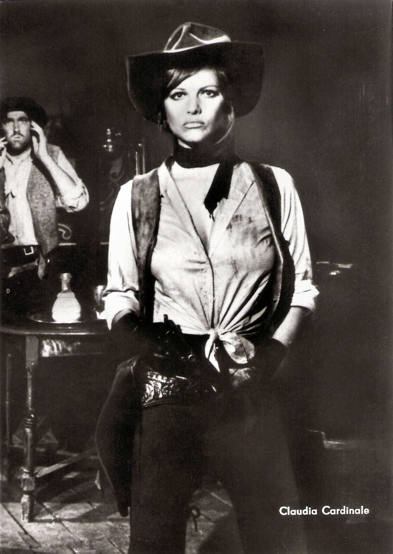 Claudia Cardinale as Maria Saracen in the western Petroleum Girl