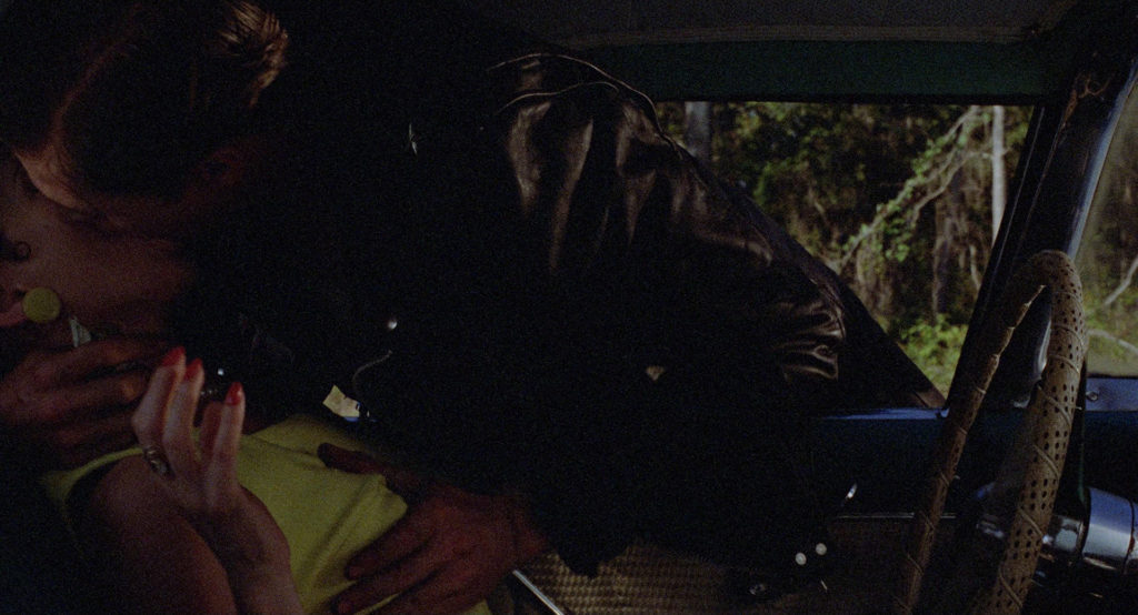 The movie Loveless, 1981, frame 01.