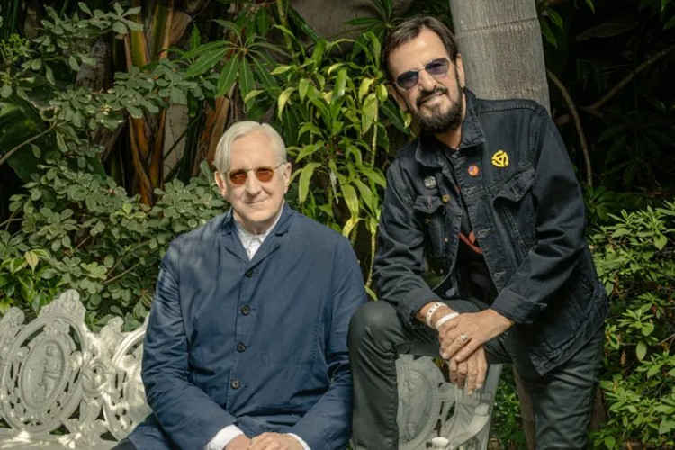 T Bone Burnett and Ringo Starr