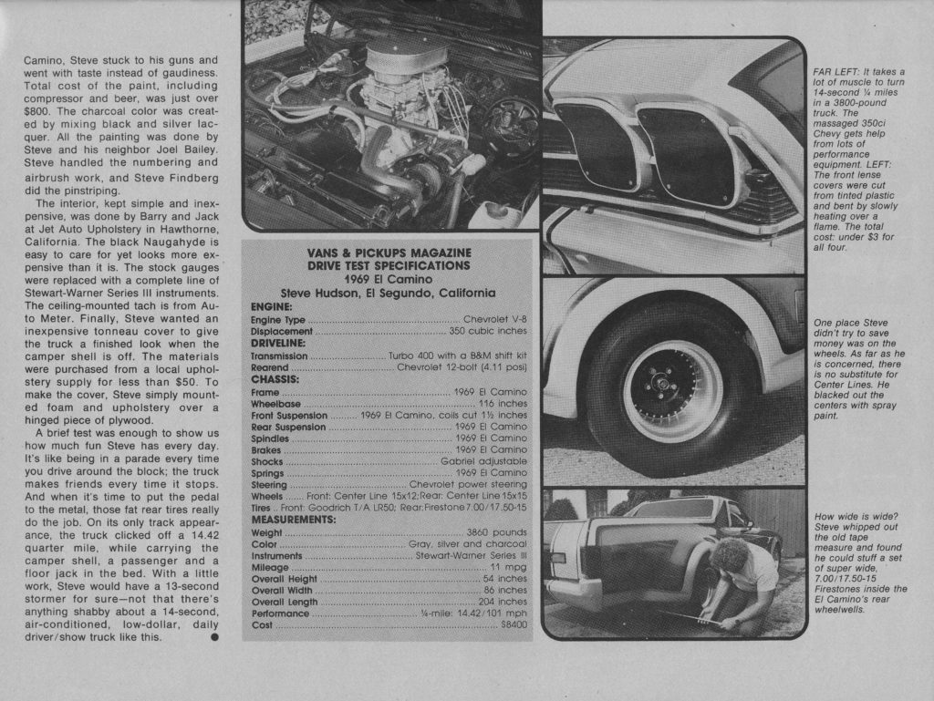 Chevrolet El Camino, Vans & Pickups 1979, page 3