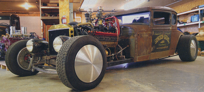 Seagrave V12 rat rod, extra scan