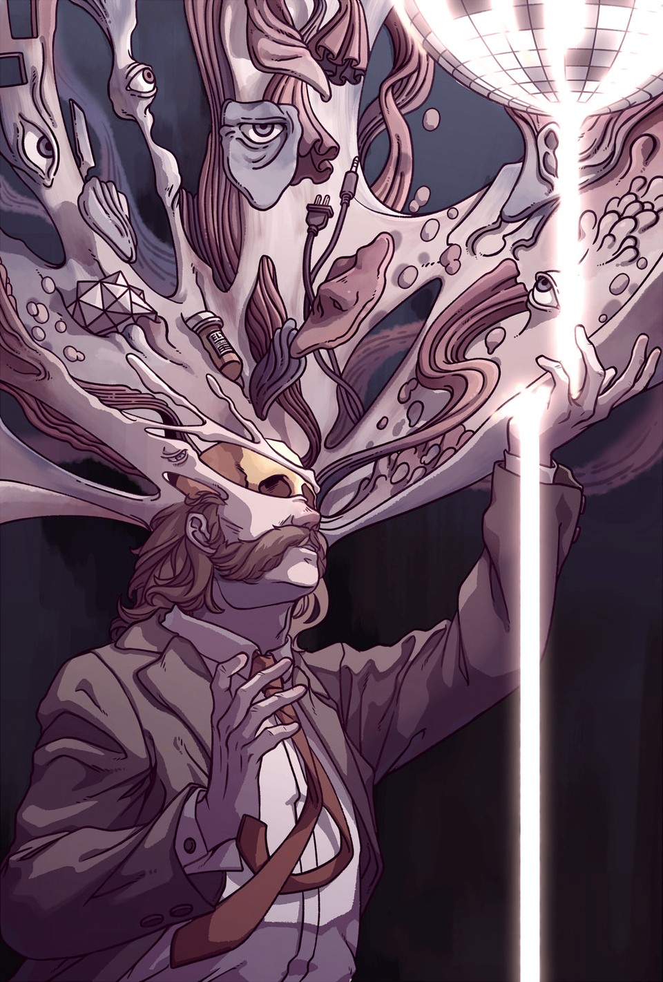 disco elysium, consciousness, fan art