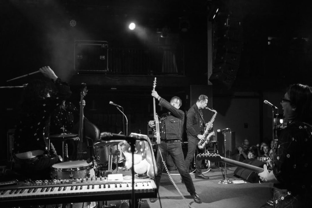 J. D. McPherson live, photo of J. D. McPherson from a live concert 