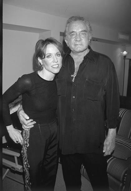 Johnny Cash and Sheryl Crow