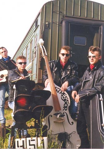 The stressor at a rock festival in the 90s