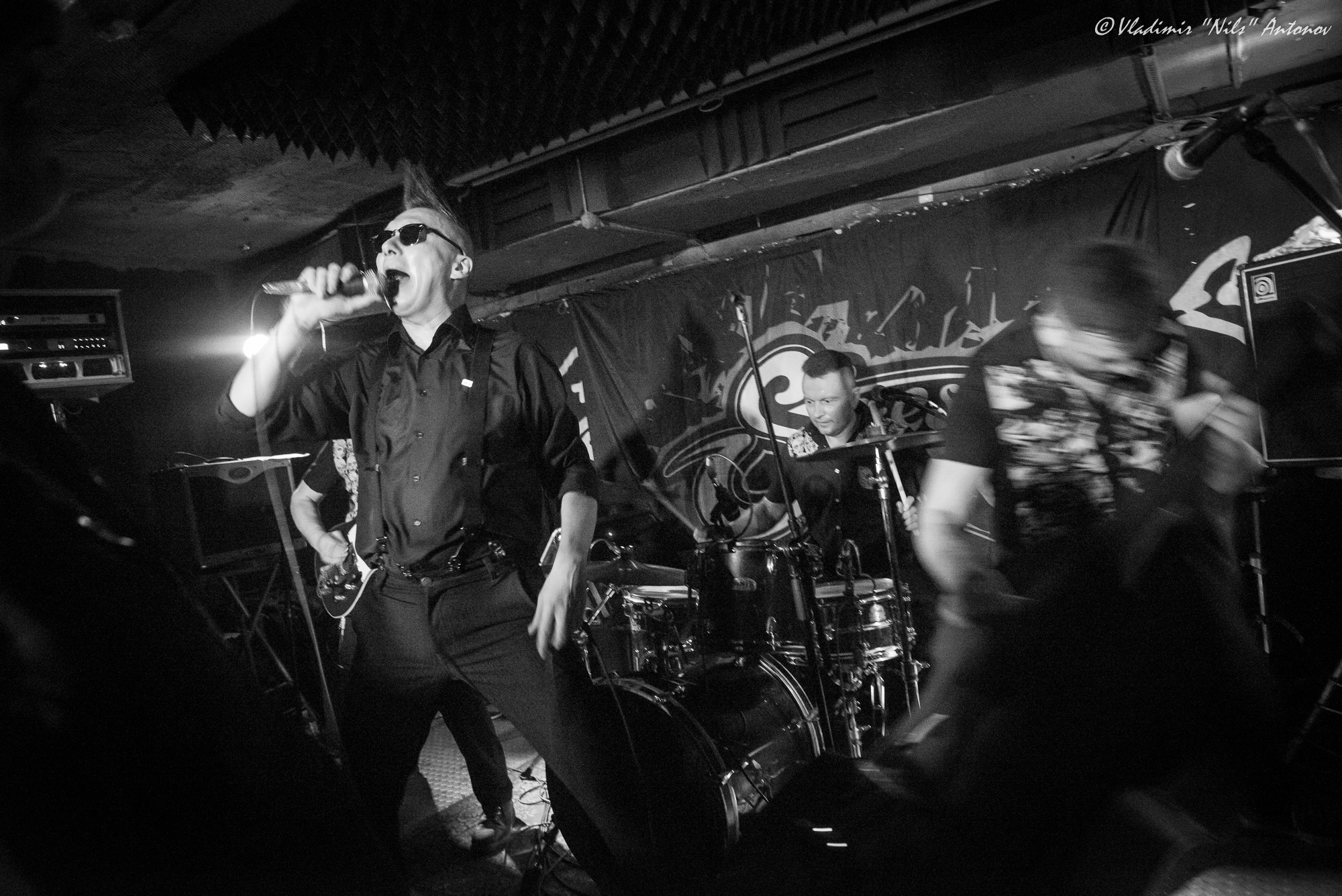 Stressor at a live concert at Fish Fabrique Spb