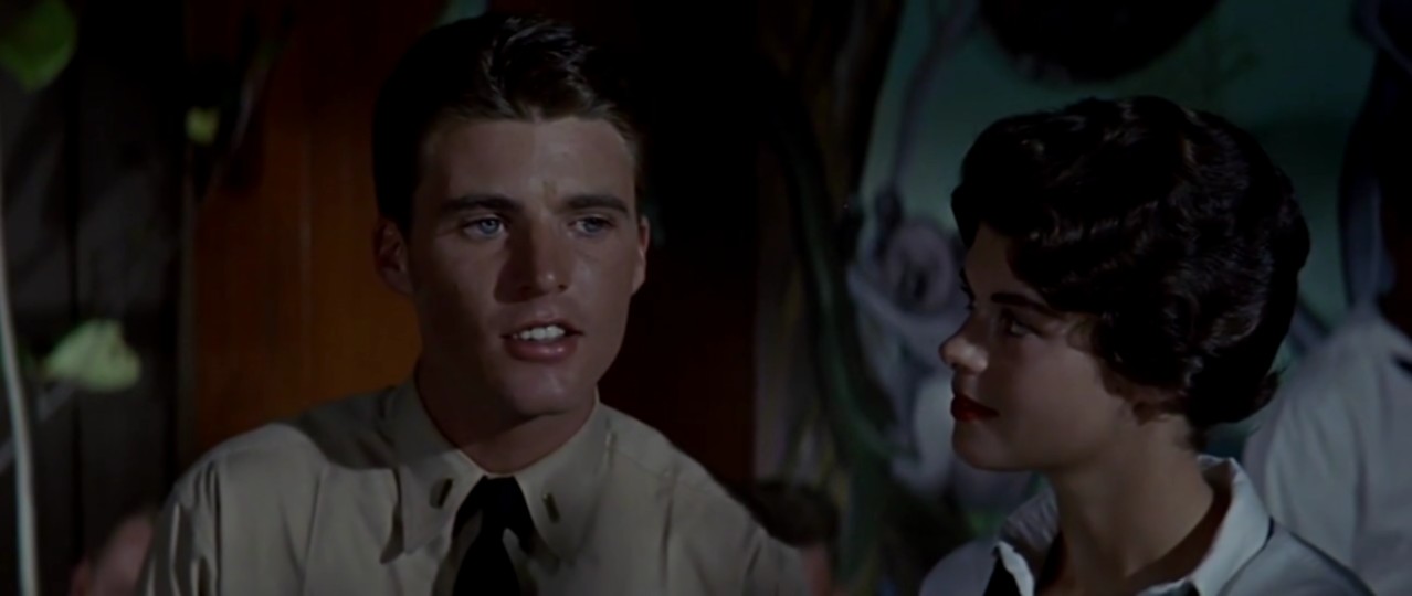 Ricky Nelson in the movie The Wackiest Ship in the Army, 1960